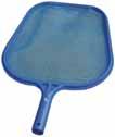 Plastik/Plastic Mavi/Blue BCP06 5,20 OXYGEN YÜZEY KEPÇESİ Havuzun yüzeyindeki yaprak ve böcek gibi batmayan kirleticilerin kolay temizlenmesi için üretilen mavi renkli ekonomik kepçe modelidir.
