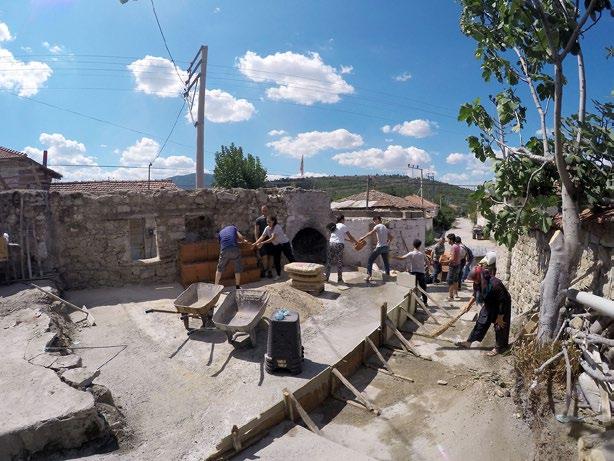 çabalarıyla inşa edilen Yırca Sabun Evi yakında köy kadınlarının hizmetine sunulacak.
