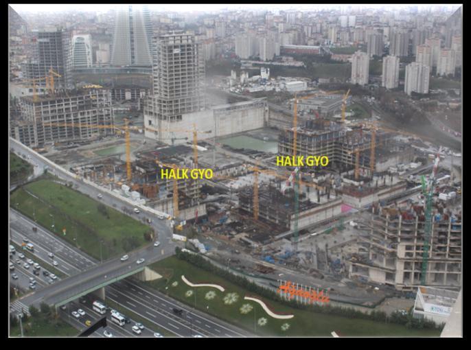) : 888 milyon TL Şirketimiz, Çevre ve Şehircilik Bakanlığı koordinasyonunda yürütülen İstanbul Uluslararası Finans Merkezi (IFM) projesinin en büyük paydaşlarından biri olarak, proje dahilindeki