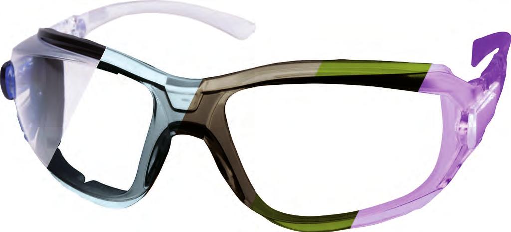 MODEL İstediğiniz modeli seçin. (20 farklı model vardır) RENK Gözlük sapları ve çerçeve için renk seçin. MUAMELE Çalışma ortamına göre muameleyi seçin.