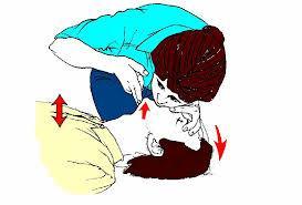 9-Çene kemiğinin uzun kenarı yere dik gelecek şekilde alından bastırılıp, çeneden kaldırılarak baş geriye doğru itilir; hastaya baş geri çene yukarı pozisyonu verilir, 10-Hasta/yaralının solunum