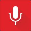 Voice Recorder The Voice Recorder app records audible files for you to use in a variety of ways. Recording a sound or voice 1 Tap > >. 2 Tap to begin recording. 3 Tap to end the recording.