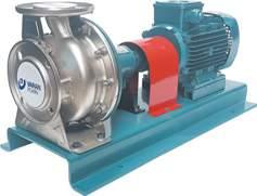 CY KOMPLE PASLANMAZ ÇELİK (AISI 316) KAPLİNLİ SANTRİFÜJ POMPALAR (Kapalı Çarklı) STAINLESS STEEL(AISI 316) CENTRIFUGAL PUMPS (Closed Impeller) CY50-32-200/3.