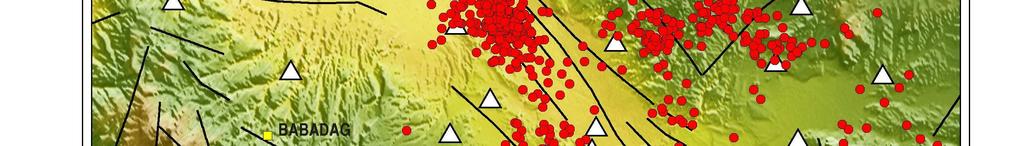 fazlarının (P ve S) varış zamanları okunarak, depremlerin yerleri ve oluş zamanları belirlenmiştir.