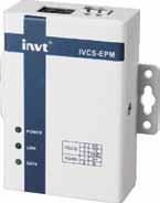 seçeneği Analog I/O modülü: IVC1-5AM 4AI ve 1 AO Termocouple modülü: IVC1-*TC 2 veya 4 kanal seçeneği PT100 modülü: IVC1-*PT 2 veya 4 kanal seçeneği Haberleşme Adaptörü Ethernet Adaptörü: IVCS-EMP