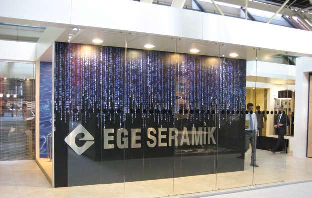 Ege Seramik yepyeni ürünleriyle Cersaie 2007 deydi.