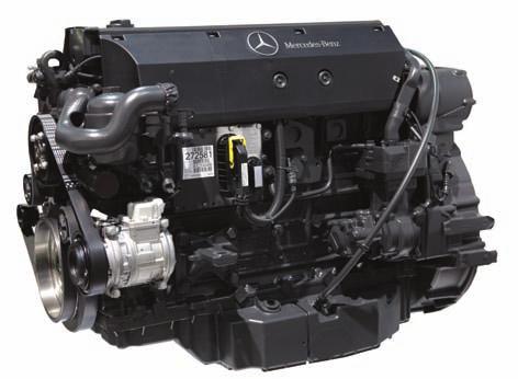 Zorlu İhtiyaçları Karşılayan Motor Yüksek performanslı Mercedes Benz OM926 çevre dostu dizel motor AB Faz III A emisyon yönetmeliğine uygundur.