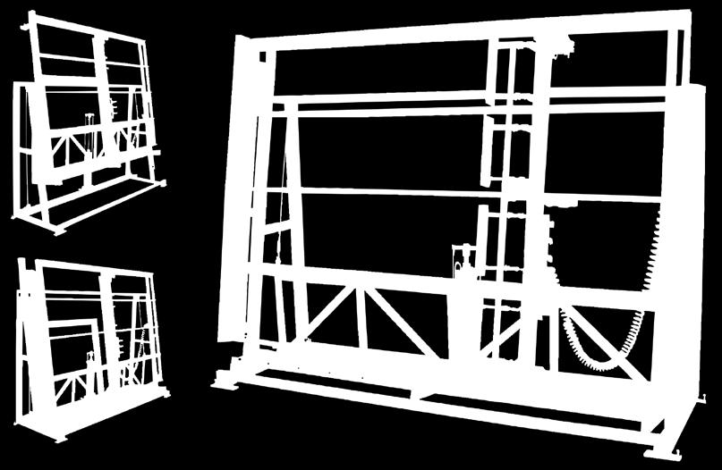 üzerinde kolay hareket ettirebilme imkanı Allows easy and fast glass mounting for doors and windows Balancing of the frame correctly with