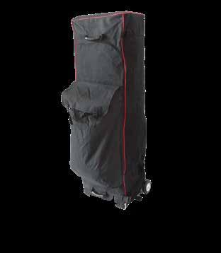 Çadırları için tasarlanan sağlam taşıma çantaları geniş
