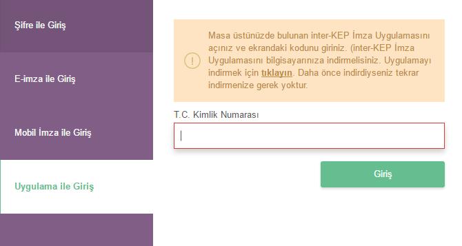 Uygulamayı kullanmak için ekranda görünen yönlendirme doğrultusunda ilgili uygulamayı indirmeniz ve çalıştırmanız