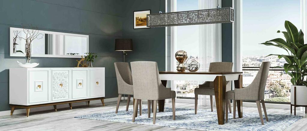 LUCCA DINING ROOM SET Showcase