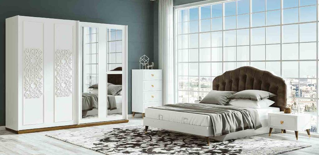 LUCCA BEDROOM SET 2 Doors