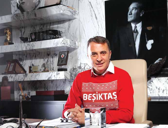 16 Röportaj: Serpil Kurtay Murat Arda Fotoğraf: Eren Yiğit Ufuk Tuncaelli Son yıllarda hiçbir kulüp yöneticisi onun kadar karizmatik ve sevilen birisi olmadı.