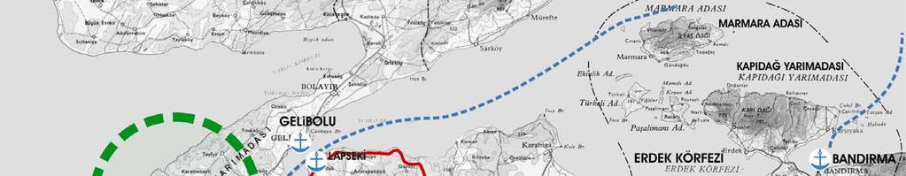 3. TROYA TARİHİ MİLLİ PARKI VERİLERİ; DOĞAL ÇEVRE Konum Troya Tarihi Milli Parkı, Marmara Bölgesi Biga Yarımadası nda yer alır ve 13350 hektarlık bir alanı kapsar.