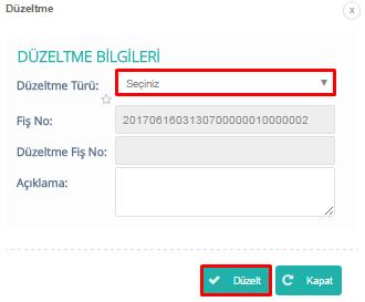 Eğer hiçbir kriter seçilmezse Tahsilat Sorgula butonu tıklandığında, seçilen üyeye ait bütün tahsilatlar listelenir. Listedeki tahsilatlar checboxlar yardımı ile seçilir.