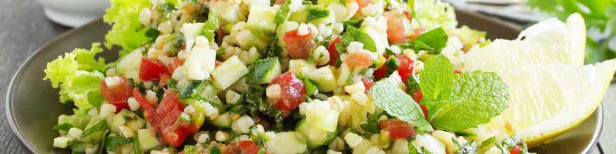 Siyez Bulguru salatası Bol yeşillikli ve Narlı Tabule Salatası Son sözüm olarak, özellikle atalık tohumlardan üretilmiş tam buğdayların tercih edilip eksi mayalı üretilenler en sevdiklerimizdir.