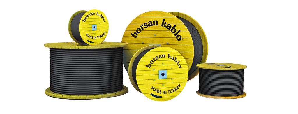 Enerji Kabloları YXZ2V (N2XRY) TS IEC 60502-1 BORSAN CABLE N2XRY YXZ2V (N2XRY) 2x1,5 7.400 M1000 2x2,5 9.000 M1000 2x4 11.700 M1000 2x6 15.