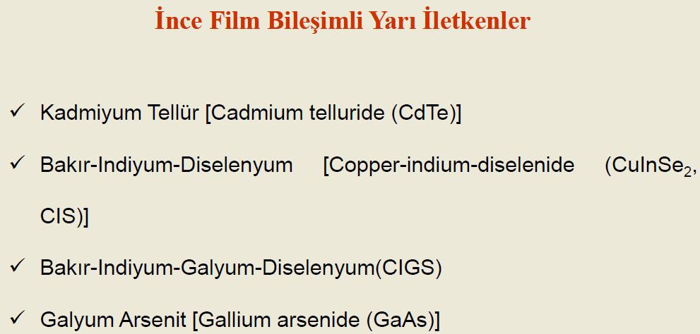 Polikristalin güneş pilleri 16% verimlilik kapasitesindedir.