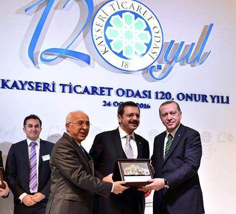 KAYSERİ TİCARET ODASI NIN 120.