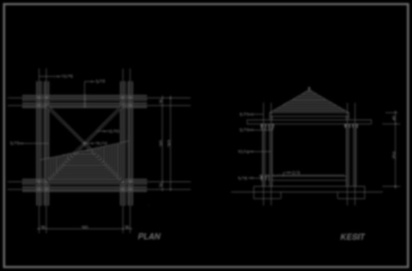 Şekil 17 : Pergola