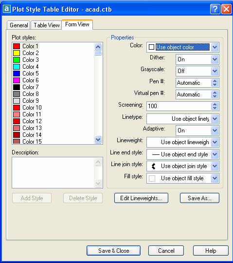 3.7.2.1. Edit (Kalem Renk ve Kalınlık Düzenleme) Renkli veya siyah olarak seçimimizi yaptıktan sonra düzen (edit) butonuna tıklayarak renklere göre kalem kalınlıkları ayarlanır.