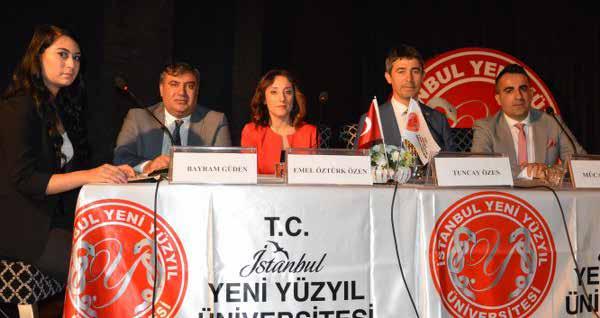 ETKİNLİK Yeni Yüzyıl Üniversitesi Alev Ofluoğlu Konferans Salonunda gerçekleştirilen açılışa, Oda Başkanımız Yücel Akdemir, İstanbul Yeni Yüzyıl Üniversitesi Rektörü Prof. Dr.