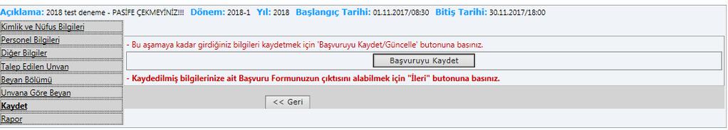 Evrak Teslim Aşaması: Sınav başvuru tarihleri sona erdikten sonra evrak teslim süresi başlamaktadır.