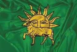 Şah Tahmasb ın kızıl koç ve güneş bayrağı http://www.