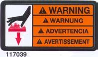 Güvenlik Bilgileri CRT 48-31V 2.6 Güvenlik ve İşletim Etiketleri Wacker makineleri gerektiği şekilde uluslararası resimsel etiketler kullanmaktadır.