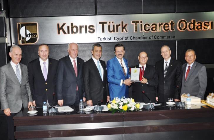 KTTO BAŞKANI GÜNAY ÇERKEZ İN ZİYARETİ Kıbrıs Türk Ticaret Odası (KTTO) Başkanı Günay Çerkez, TOBB Başkanı M. Rifat Hisarcıklıoğlu nu 10 Aralık 2013 tarihinde ziyaret etti.