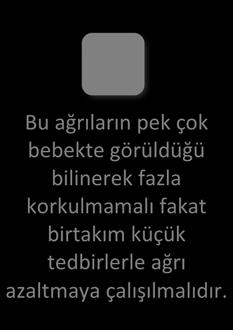 Bebeklerin aşırı sıcağa, dar giysilere, aile içi gerginliklere ve kalabalığa tepki gösterdikleri bilinmektedir.