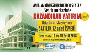 aksine gelecek nesillere taşır dedi Haber: Umut ÖZEN Fotoğraf: Hande KONUR Antalya Büyükşehir Belediye Meclisi Eylül ayı olağan toplantısı gerçekleştirildi. Mecliste 35 gündem maddesi karara bağlandı.