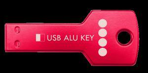 USB STAINLESS STEEL KEY kromajlı