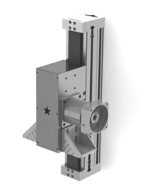 Star Lineer Modüller OMEGA-90x100 Rexroth raylı ve triger kayışlı. Profil kesidi 90x100.