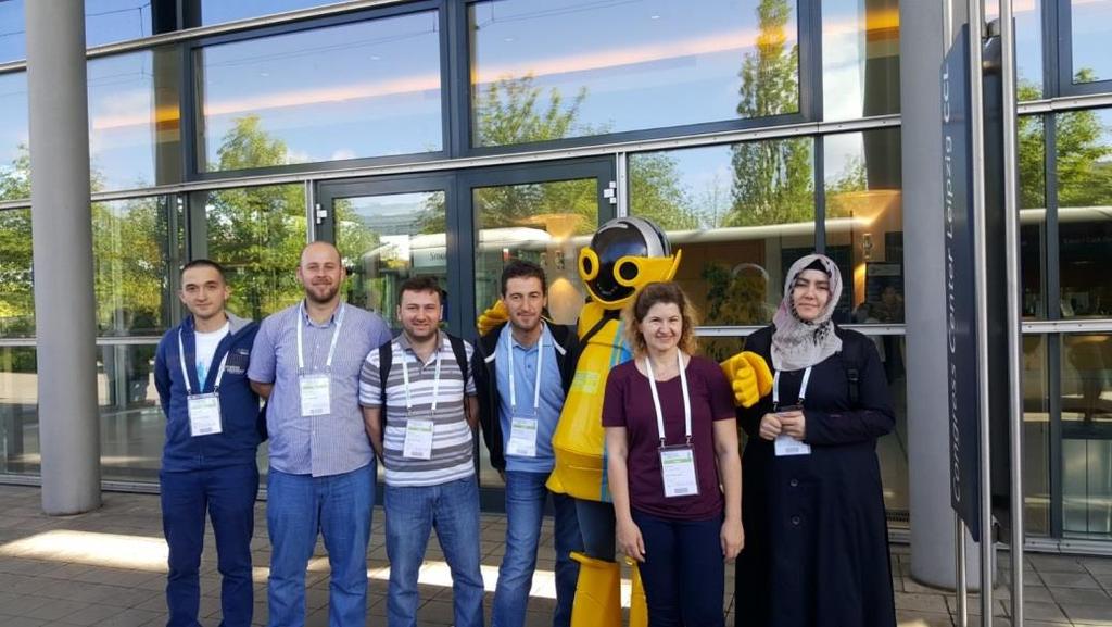 Fatih Amasyalı, Erkan Uslu, Furkan Çakmak, Nihal Altuntaş, Salih Marangoz Robocup 2016 Robotik