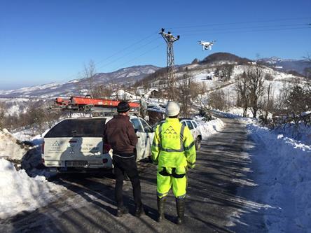 Ar-ge Faaliyetleri - 2016 1- Uzaktan Multicopter aracılığıyla, Enerji Nakil Hatlarında ki Arıza ve Planlı Bakım/Onarım İşlerinin Tespit edilmesi ve Hatlarda oluşan Buz yükünün Temizlenmesi Projesi