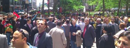 Türk Dünyası Mühendisler ve Mimarlar Birliği, TÜRKSAV Heyeti, Türk Dernekler Federasyonuna bağlı dernekler ve çok sayıda kurum ve kuruluşların temsilcileri 18 Mayıs 2013 tarihinde New York taki büyük