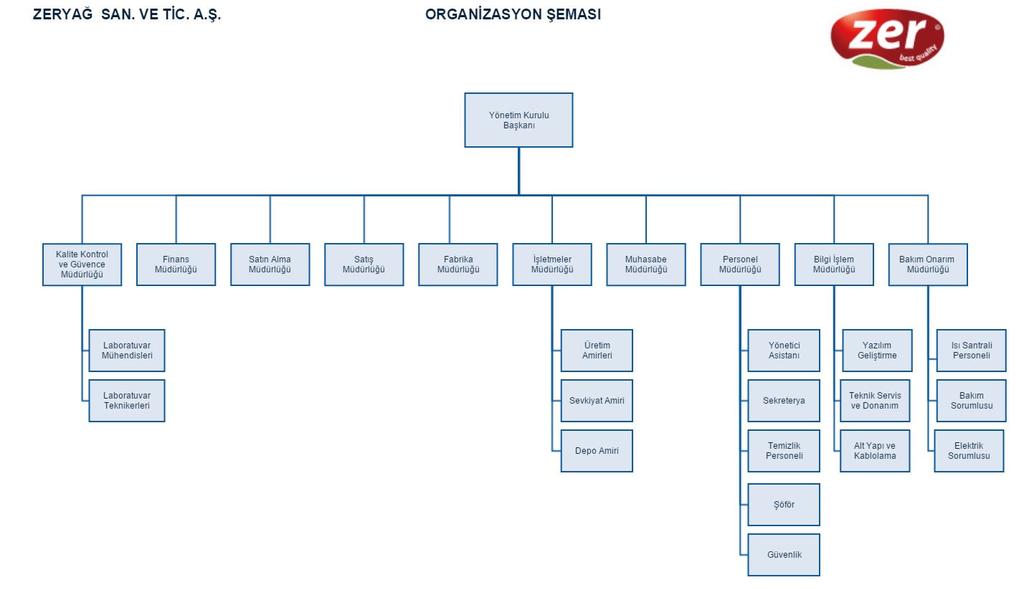 6.3 Organizasyon Şeması A.