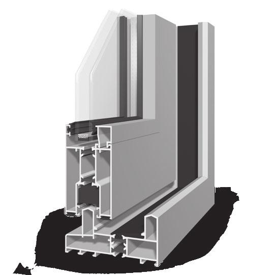 ST 7700 Yalıtımlı Sürme Sistem Sliding Systems (Thermal) - 01 / 05 PROFİL ve FİTİLLER - 06 / 08 AKSESUARLAR - 09 / 23 PROFİL