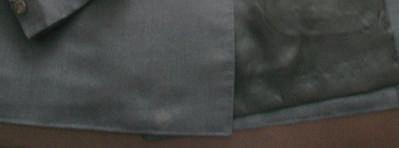 sıra düğmeli) Erkek yaka mostrası parlak kumaştan Yaka