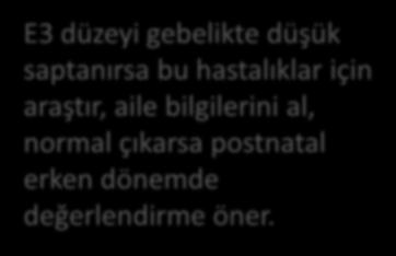 Konjenital adrenal hiperplazi 17α-hydroxylase Lipoid adrenal hyperplasia Antley-Bixler syndrome *Diğer metabolizma defektleri Steroid sulfataz defekti Multiple