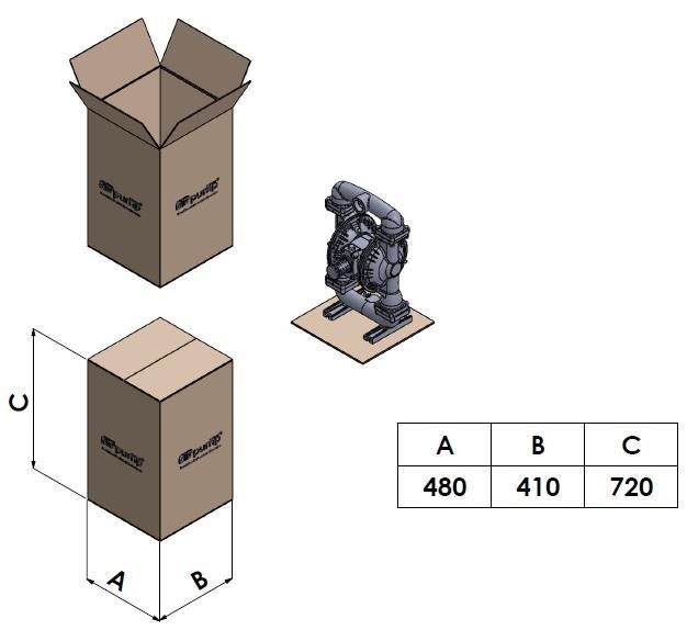 DP 20 (2 ) METALİK POMPA PAKETLEME