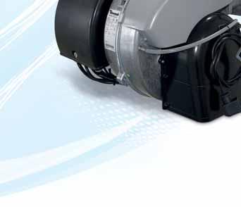 YARDIMCI EKİPMANLAR BGE Serisi (Çift Kademeli Gaz Brülörleri) 5/7 - / - / BGE Serisi çift kademeli brülörlerde, servo motorla hava damperine kumanda edilerek uygun yakıt hava karışımı sağlanır.