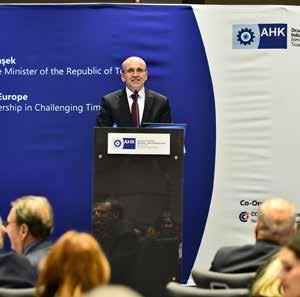 Aktivitäten Faaliyetler Wirtschaftsrunde zum Thema: Turkey and Europe - Strong Partnership in Challenging Times 26.01.