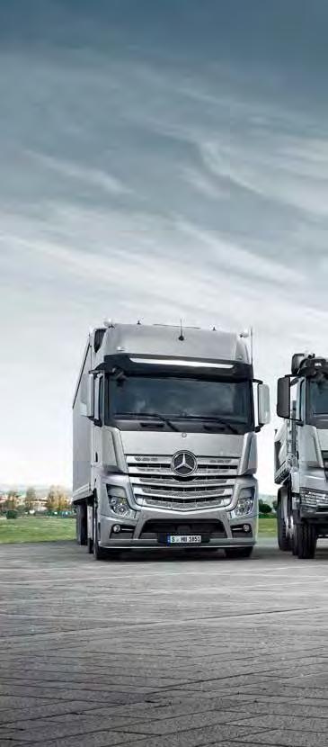 Ağır kamyonlarda Dünya lideri olan Mercedes-Benz, kendisine yüksek hedefler belirlemiştir: Standartlar, kaliteyi ve güvenilirliği tanımlar. Modern ve çevre dostu Wörth fabrikasında 11.