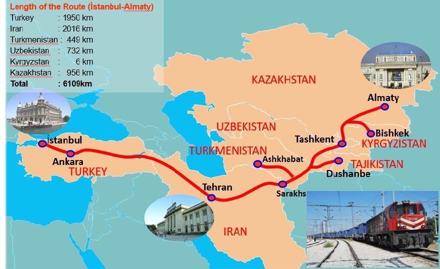 3521 containers (6094 TEU) were transported by this train from different points of