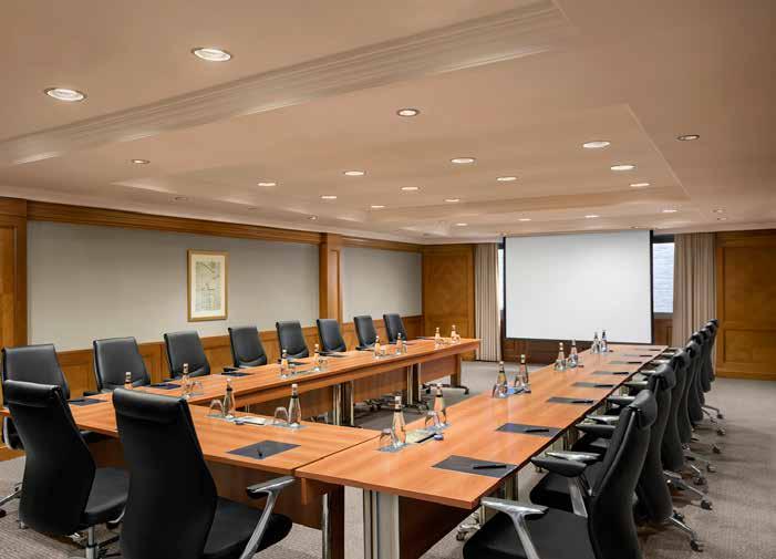 NEPTUNE TOPLANTI SALONU NEPTUNE MEETING ROOM Lobi katında 74 m 2 Salon ölçüleri: 12.28mx6.02mx2.