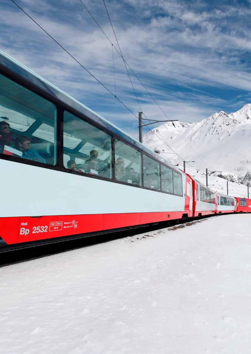 Gezi Rehberi ile Panoramik Seyahat Alp dağlarına, panoramik seyahat treni ile keyifli bir yolculuk yapmaya ne dersiniz?