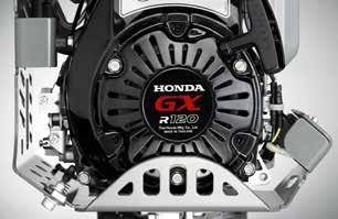 sağlıyor. Yoğun şantiye kullanımları için Honda nın GXR 120 ye sahip performans bakımından güçlü motoru mevcut.