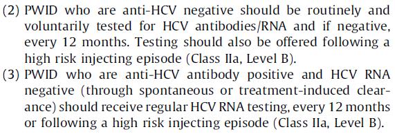(spontan ya da tedavi ile) olanlarda HCV RNA testi 12 ay